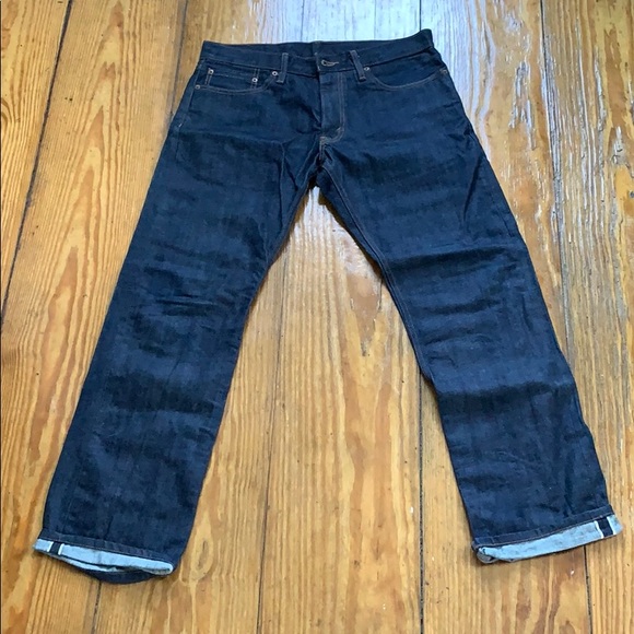 levis 514 raw denim